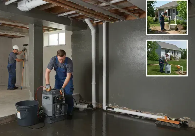 Basement Waterproofing and Flood Prevention process in Harrodsburg, KY